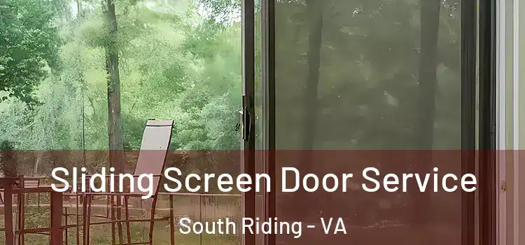 Sliding Screen Door Service South Riding - VA